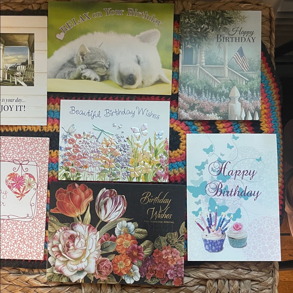 Colorful Greeting Card Collection 25 card bundle - Picture 3 of 15